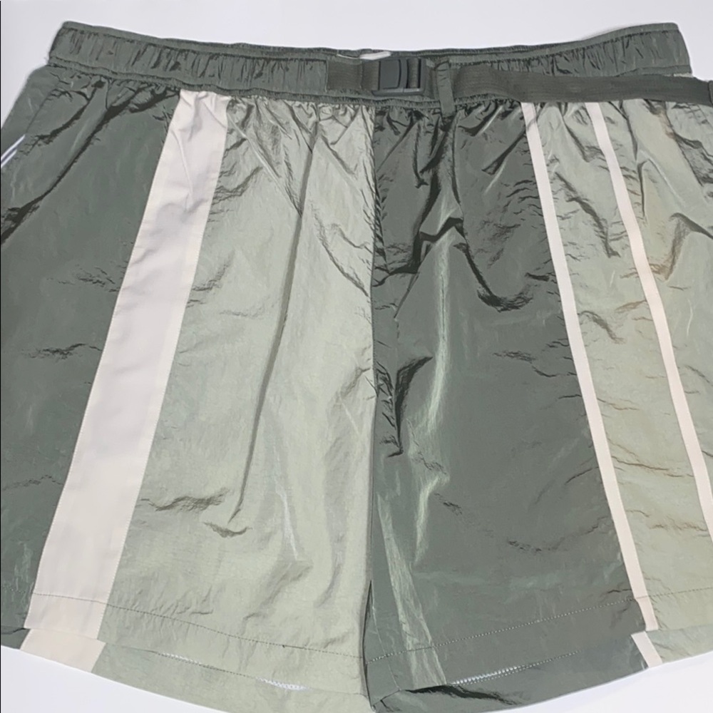 Kith Green and Cream Athletic Shorts